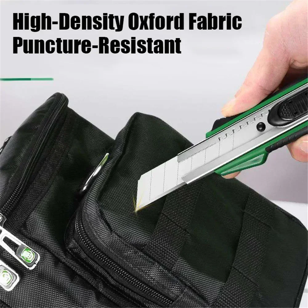 Tas Kwaliteit Gereedschap Zware Elektricien Riem Multi-Pocket Grote Hoge Duty Verstelbare Multifunctionele Capaciteit Organizer Voor