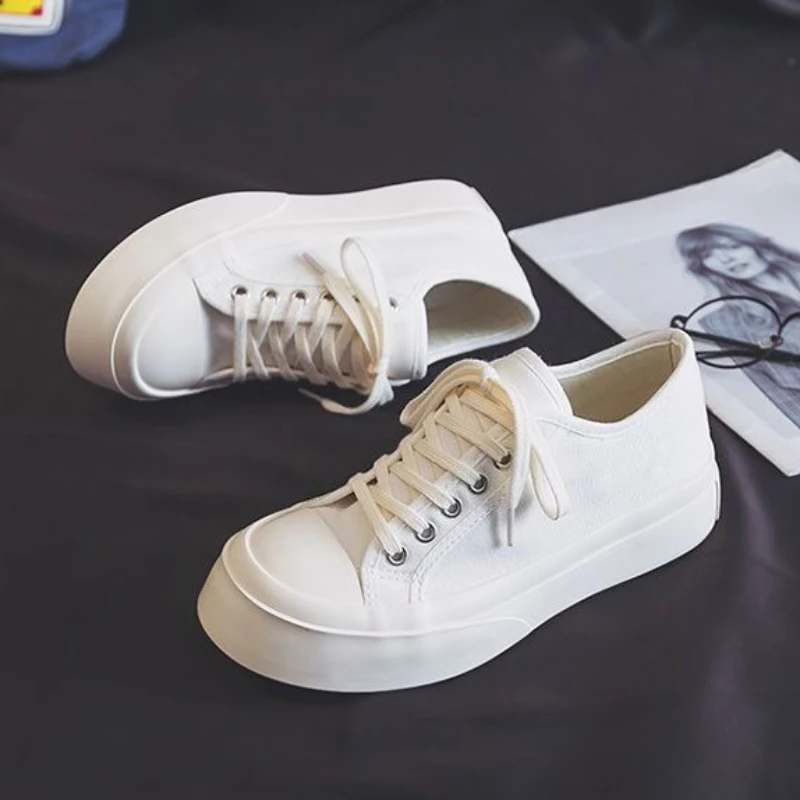 

Белые массивные женские кроссовки Viral Ins, повседневные лоферы на толстой платформе и подошве, увеличивающие рост, смешанная и подходящая обувь, весна-лето