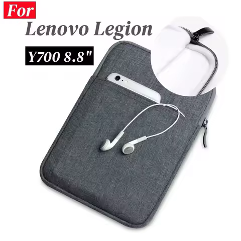 For Lenovo Legion Y700 2025 8.8" Bag Sleeve Zipper Shockproof Pockets Pouch Funda For Legion Y700 2nd Gen 8.8"TB-320FU 2023 Case