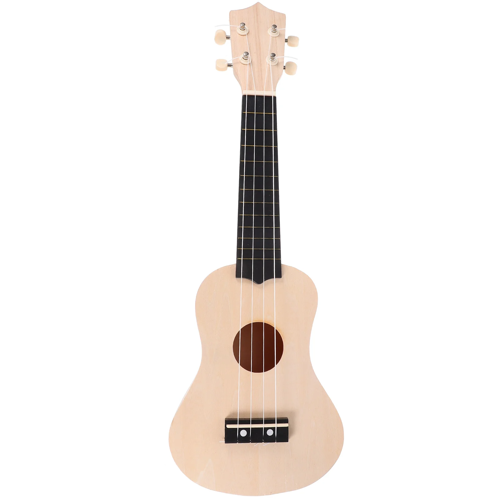 

Ukulele Material Pack Kit Kids Musical Instruments DIY Guitar Kits Unfinished Puzzle Build Your Own Lightweight