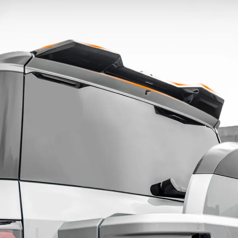 Para byd leopardo 8 spoiler mc sporting asa traseira abs telhado cauda acessórios de modificação exterior do carro 2024 2025