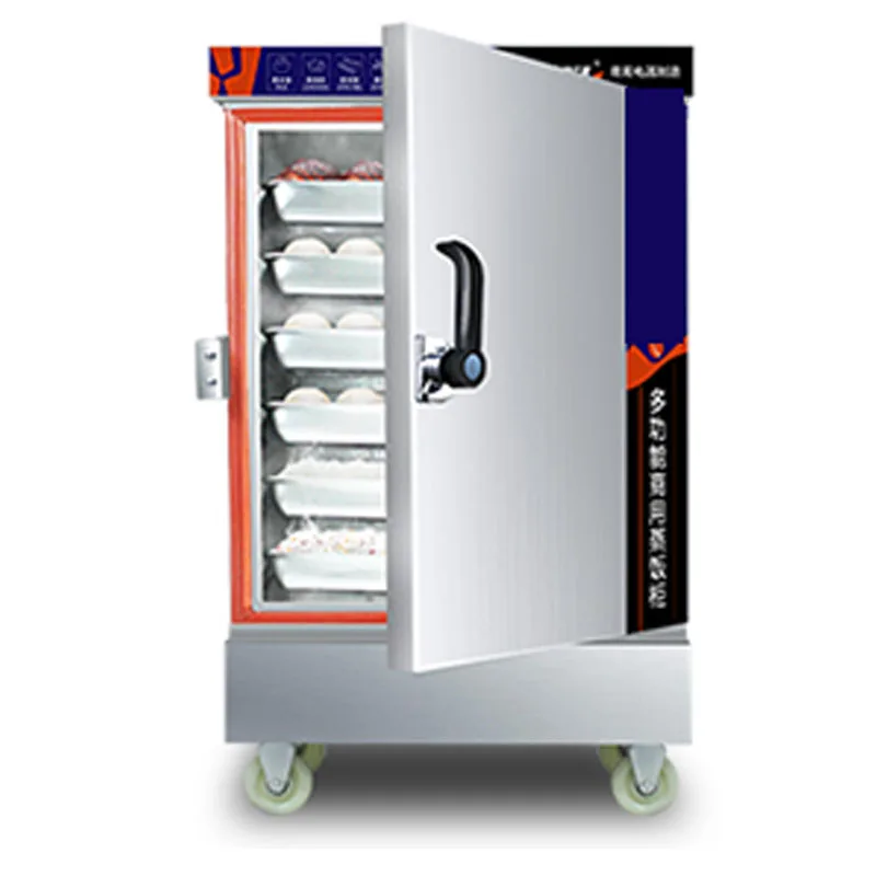 

Rice Steamer Steaming Cabinet 4 Trays 6 Trays 8 Fully Automatic Rice Steaming Box 12 Trays Commercial Electric / Gas Steamer