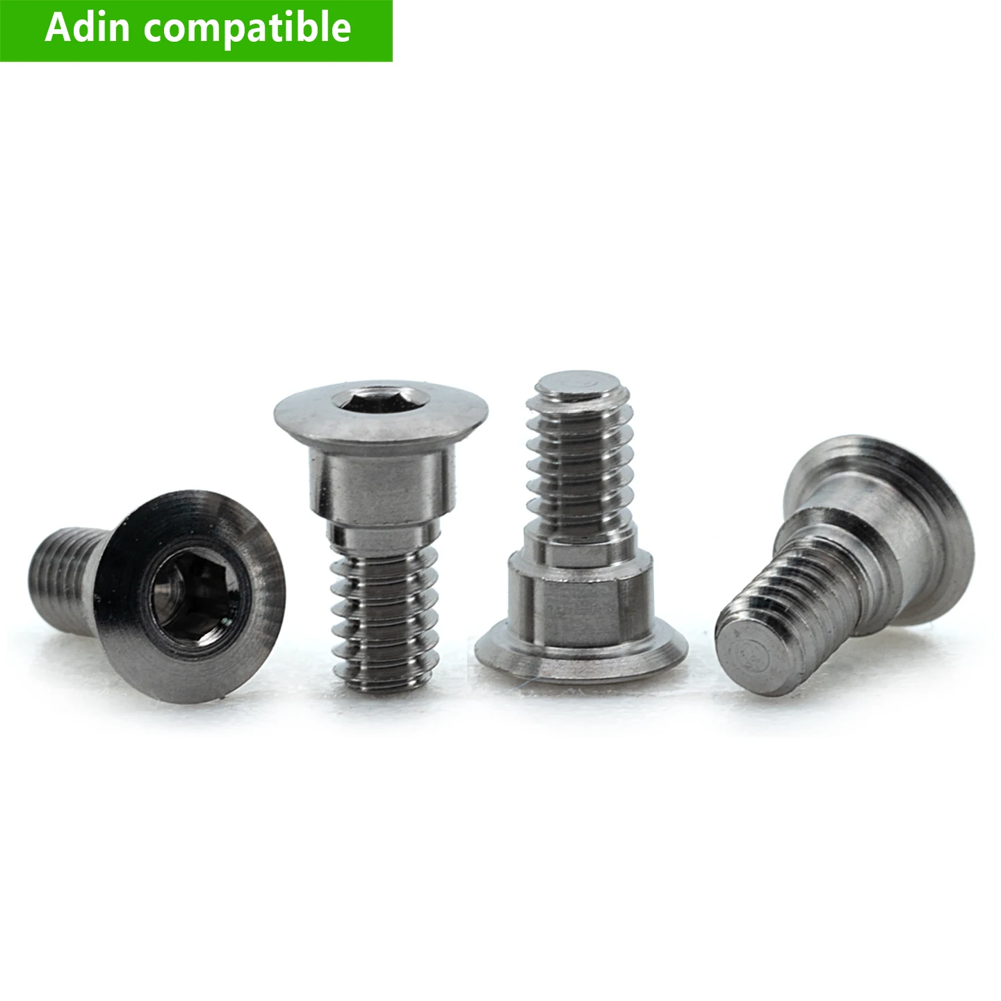 

Cover Screw Healing Cap for Adin System Internal Hex Grade 5 Titanium Prosthetic Component for Oral Surgery Bone Level Parts OEM