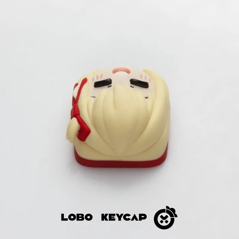 Lycoris Recoil！Keycaps Hand-made Resin Keycap Mechanical Keyboard Keycaps Animation Cute Customized Gaming Accessories Gifts