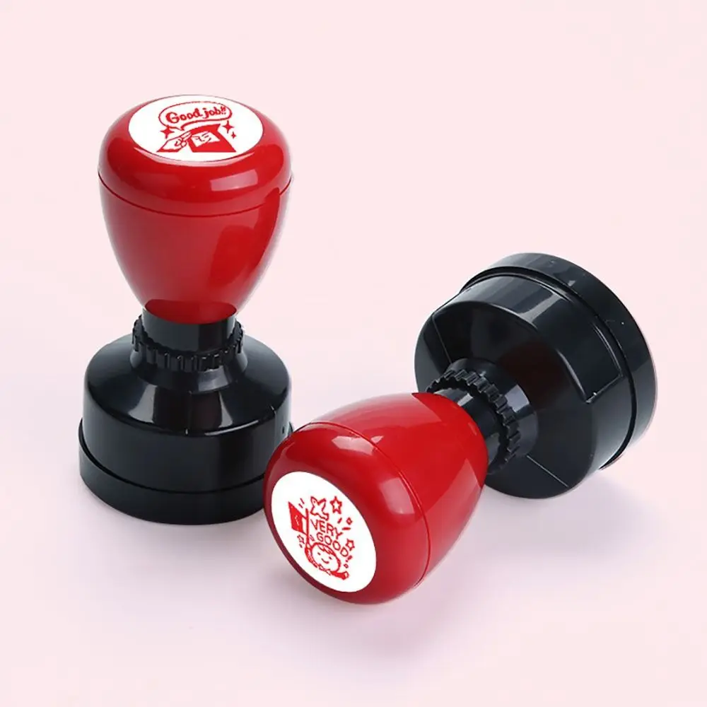 Durable Praises Emoticons Teacher Encourage Stamp Scrapbooking Seal Teacher Supplies Emoticons Seal DIY Comments Seal