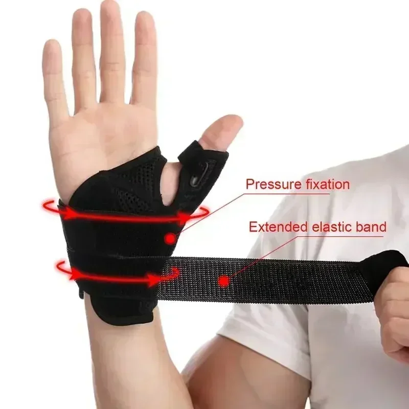 

Breathable Wrist Support Brace for Carpal Tunnel Tendinitis Sprain Relief Splint Protector for Men Women