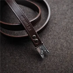 Leather Portable Camera Wrist Strap Pure Leather Wrist Strap Scissors Type Buckle for Rolleiflex 3.5F/2.8F