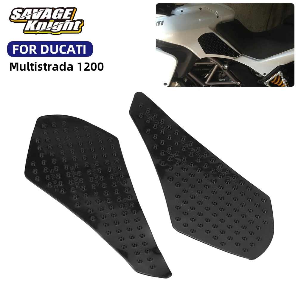 

1 пара противоскользящих боковых защитных накладок на бак для Ducati Multistrada 1200 для Yamaha YZF-R1 YZF R1 для Kawasaki ZX-14R ZX14R