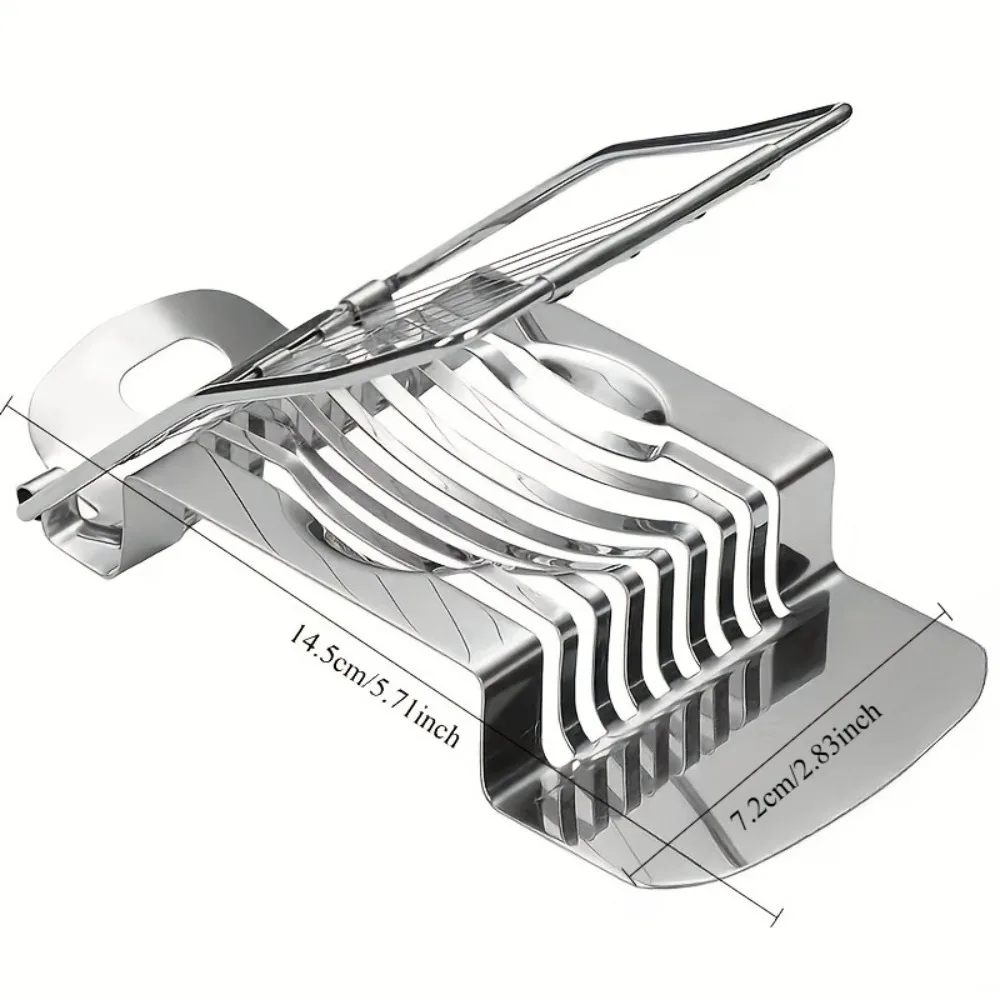 Egg Slicer 2 Pack Sharp Wire Cutter Egg Slicer for Boiled Eggs Salad Sandwich Toppings Breakfast Prep Kitchen Tool Easy Home Use