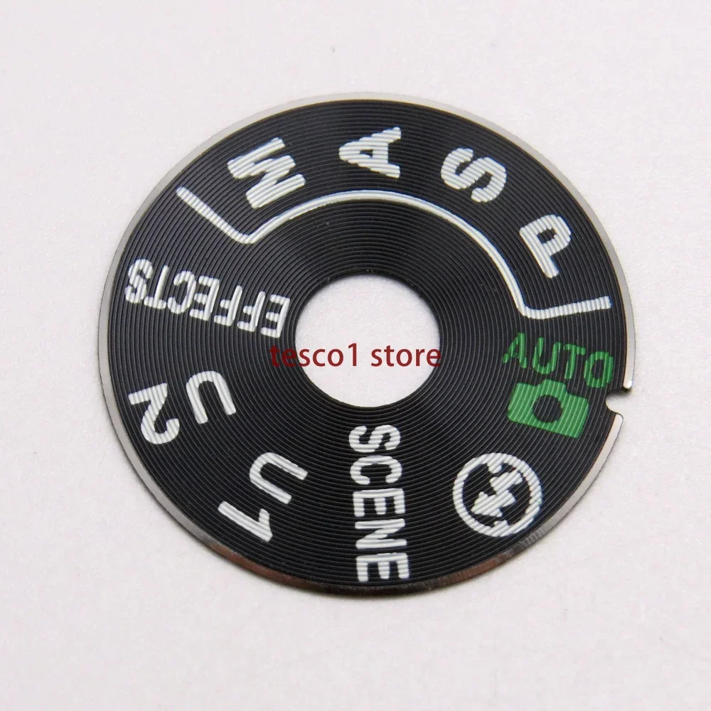 Nova tampa superior com mostrador função seletora, etiqueta de botão para nikon d7100 d7200 d7500 d750 com peça para reparo de cola
