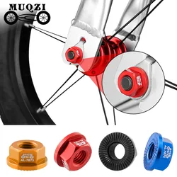 MUQZI Child Balance Bicycle M8 Hub Nut Sliding Balancing Bike Front Rear Wheel Hub Axle Screw Bicycle Bolt Cycling Accessories