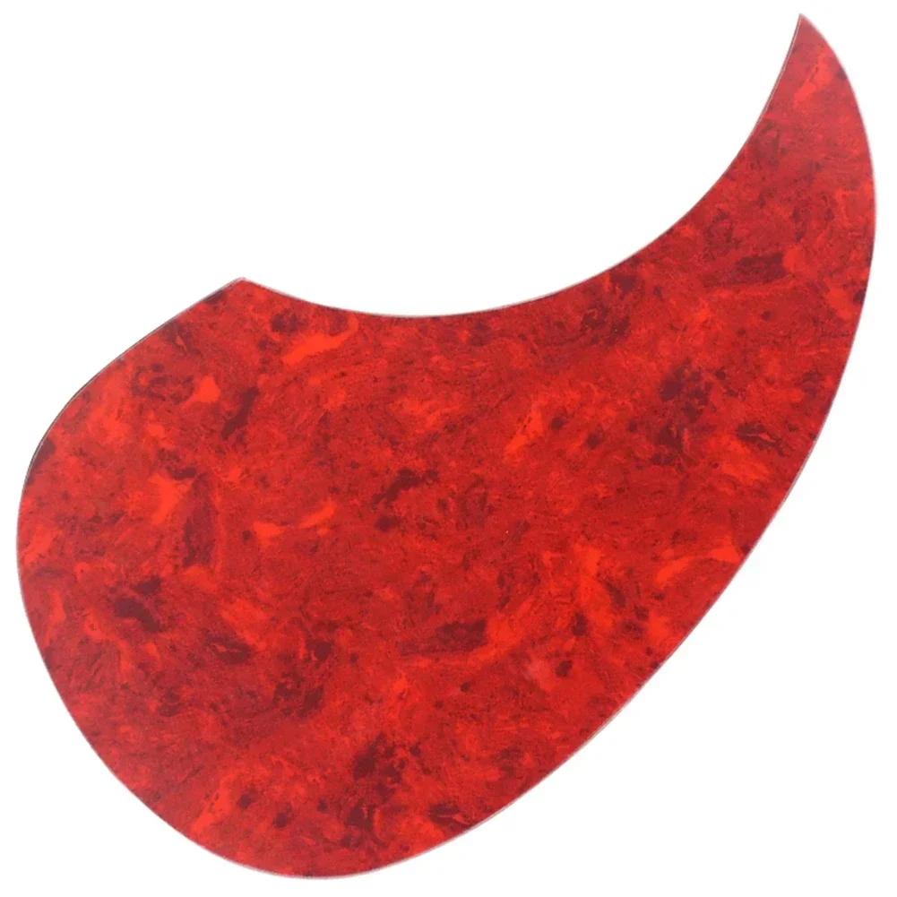 Acoustic Guitar Pickguard Scratch Plate PVC Self-Adhesive Tortoise Shell Musical Instrument Parts For 40\