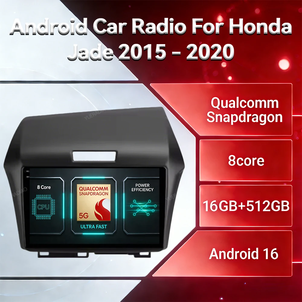 Photograph Mp3 - วิทยุติดรถยนต์ Android 16 สำหรับ Honda Jade