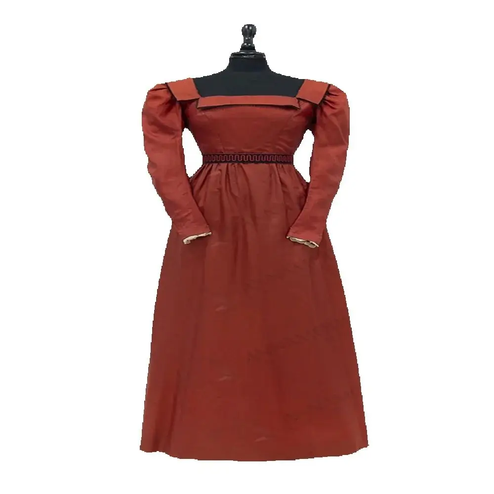 

1810s Highland Outlander Dress Regency Jane Austen Civil War Masquerade Vintage Ball Gown