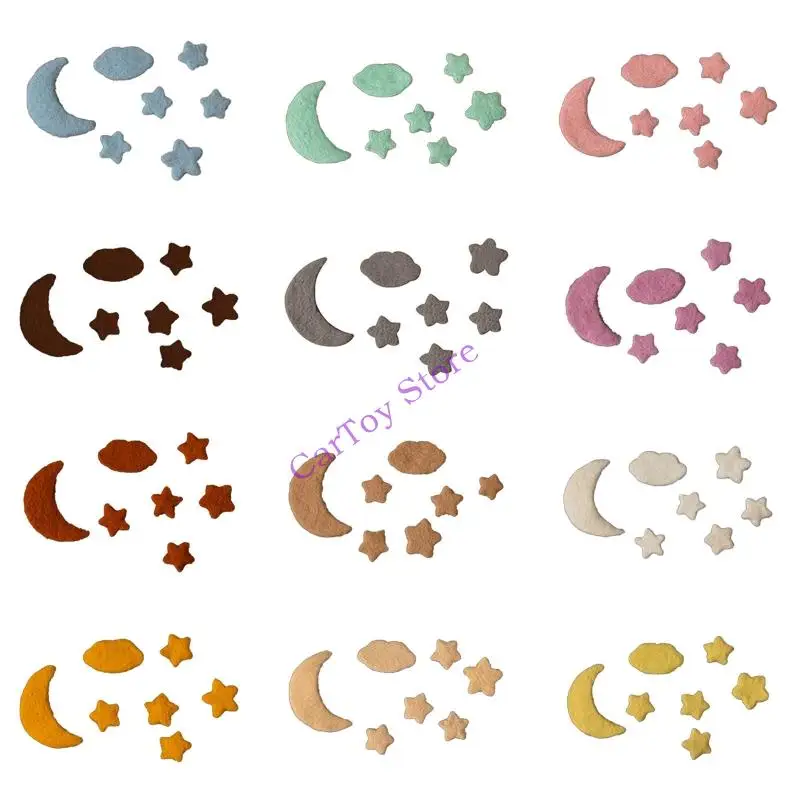 

634f 7pcs DIY Ручная детский шерсть