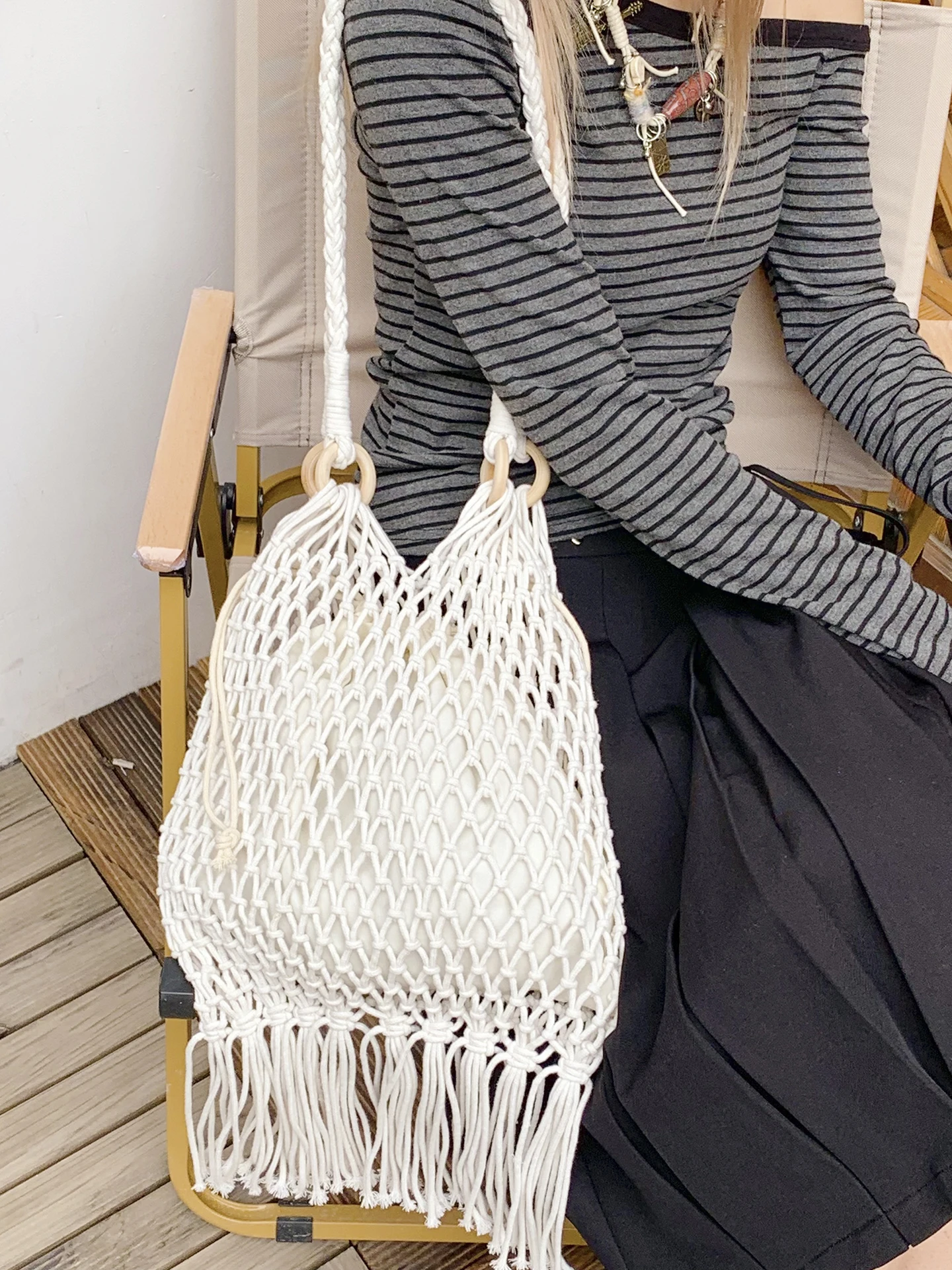 

Fashion Straw Woven Shoulder Bag for Women Bohemian Beach Handbag Summer Crossbody Purse Eco-Friendly Rattan Clutch Casual Tote