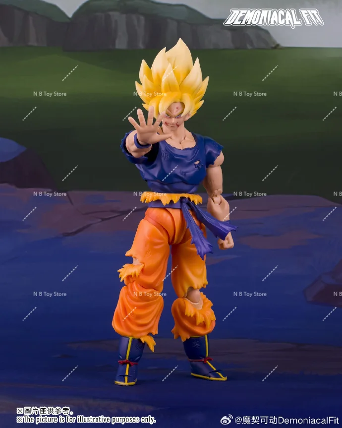 En Stock, nuevos productos, figura Demoniacal Fit Son Goku, Dragon Ball Z SHF Goku, figura Fury Awakening, figuras de acción de Anime