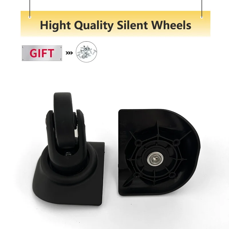 

Suitcase Pulley Cloth Box Repair Trolley Universal Wheel W319 Trolley Box Wheel Silent Wheel Maintenance Roller