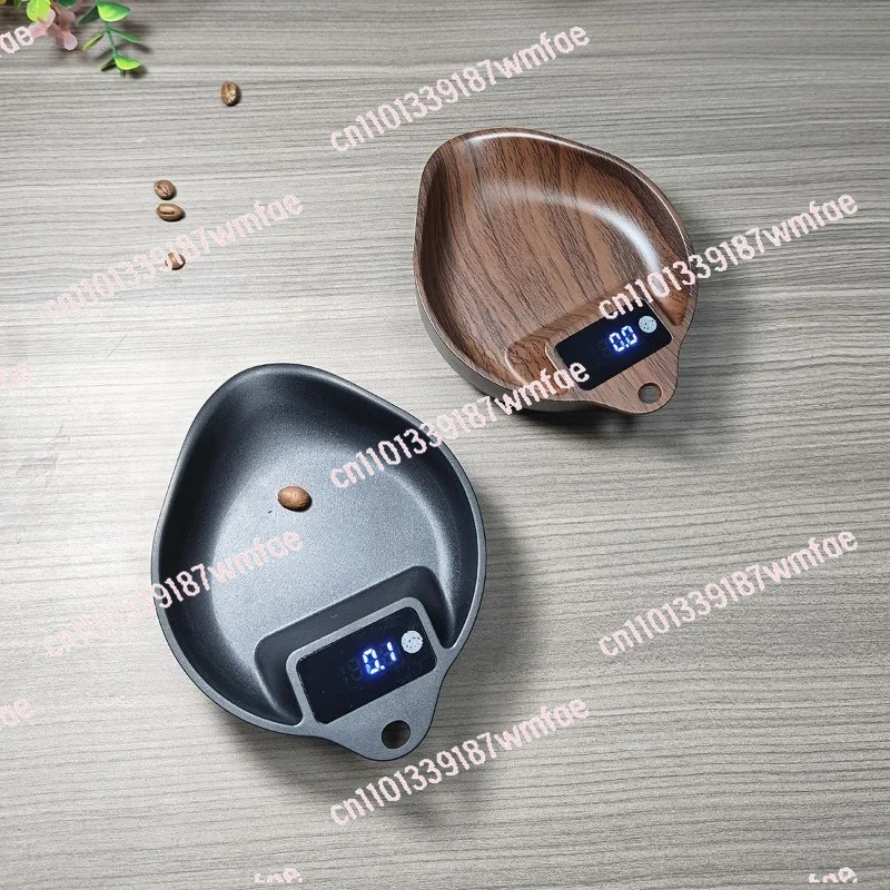 0.1G coffee electronic scale special hand brewing Italian intelligent baking bean plate bean plate weighing scale