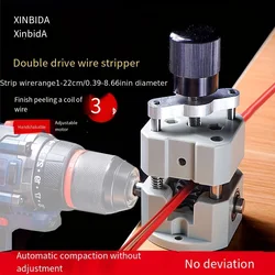 Manual Wire Stripping Made Easy - Powered Wire Stripper Machine, Copper Wire Stripper, Drill Wire Stripper, Electric Wire Stripp