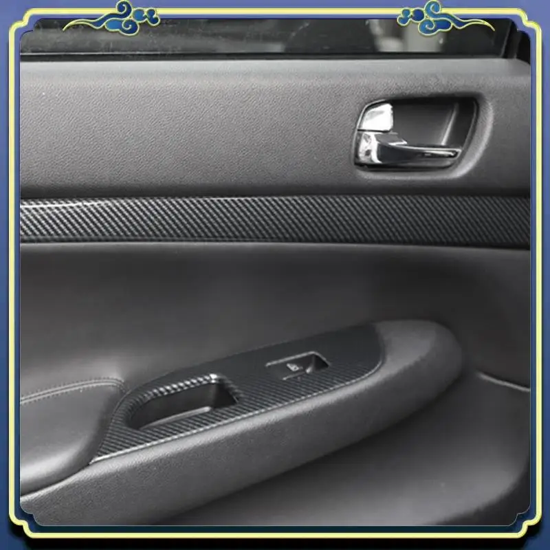 

AU16-Car Interior Door Panel Decoration Strip Trim Moulding Sticker For Infiniti G37 G25 Q40 EX35 2010-2013 Parts ABS Carbon Fib