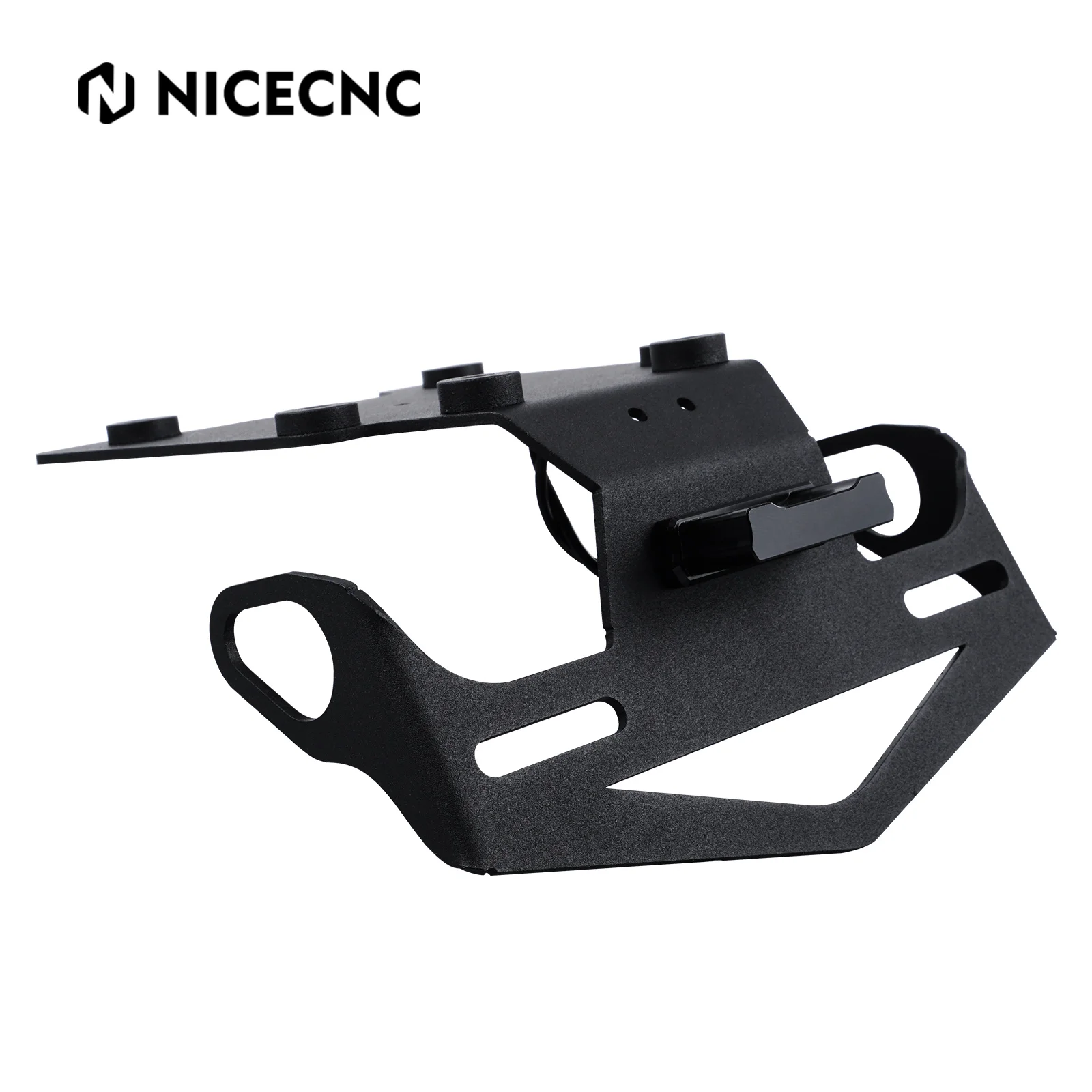 

NICECNC Motorcycle Rear License Plate Holder Bracket Tail Tidy LED Right For Yamaha Tenere 700 Tenere700 2019-2024 2022 2023