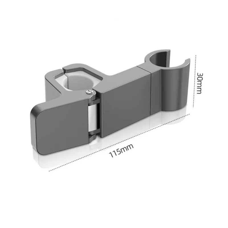Adjustable ABS Shower Rail Holder Universal Shower Head Holder Lifting Poker Bracket for Bathroom Accessories