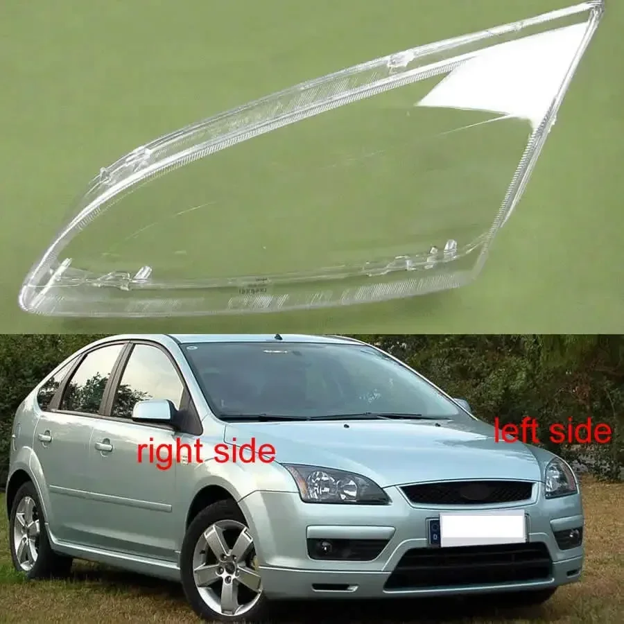 

For Ford Focus 2005 2006 2007 2008 Headlight Lens Cover Transparent Lampshade Headlamp Shell Plexiglass Auto Replacement Parts