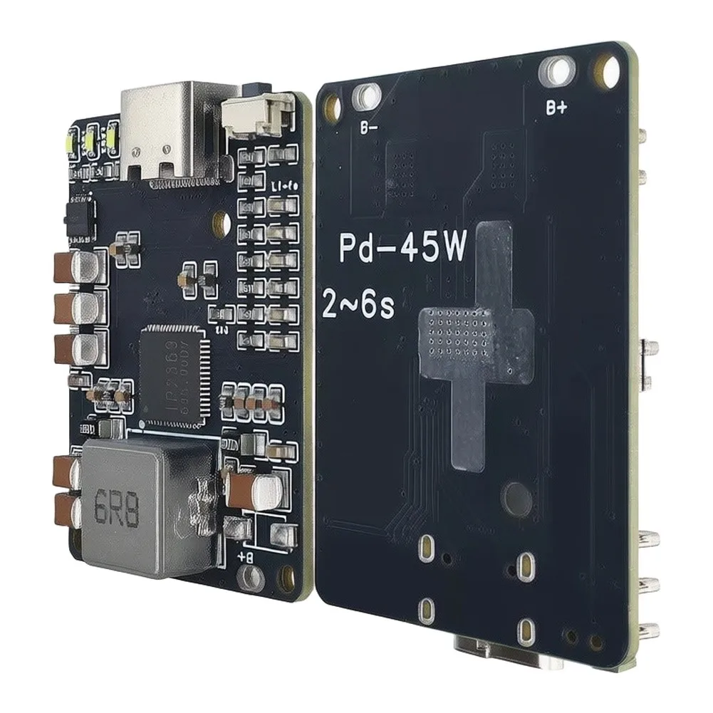 For DIY Electronics Projects Black 45W Power Management High Efficient Power Output Intelligent Protection Circuit