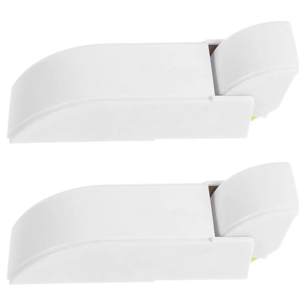 

2pcs Iron Refrigerator Durable Heavy Load Top For Fridge Freezer Oven Cold Storage Easy Installation Smooth Spring Operation