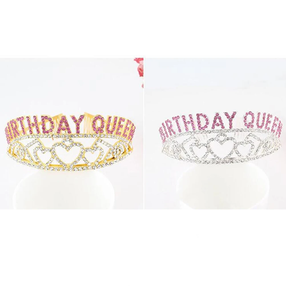 

Birthday Headband Girls Accessories Fashion Headdress Made to Order Crown