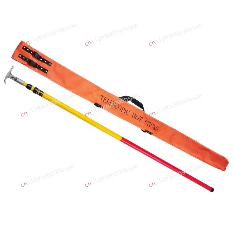 Electric power high voltage insulating rod pull rod make gram rod insulating  telescopic custom electrical operating