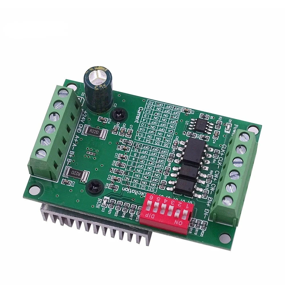 2PCS TB6560 3A Stepper Motor Driver Stepper Motor Driver Board Axis Current Controller 10 Gears Current