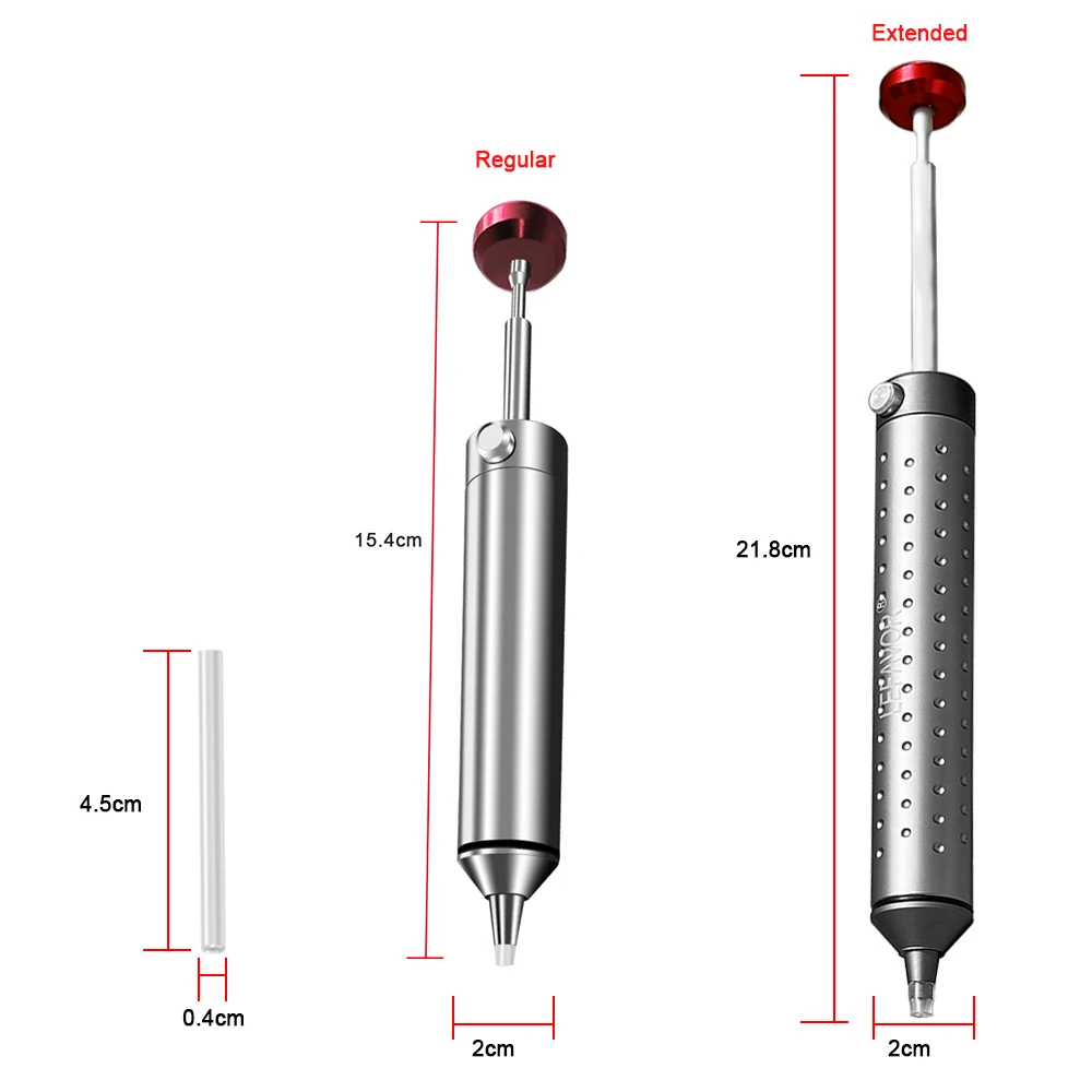 Imagem -06 - Lefavor Alumínio Poderosa Desoldering Bomba de Sucção Pistola de Estanho de Solda de Solda de Vácuo Caneta de Solda de Solda de Vácuo Ferro Ferramenta de Reparo de Solda de Solda de Solda de Solda de Solda