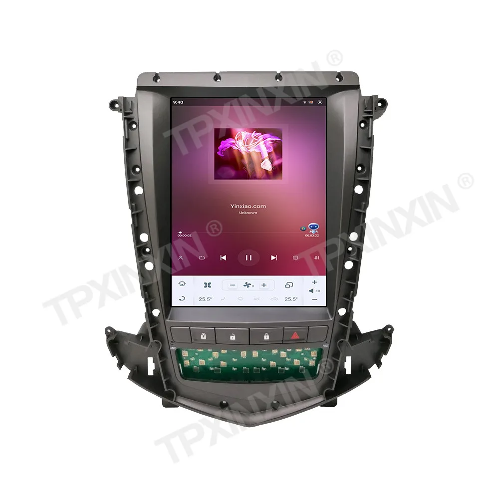 Android 11 For Cadillac SRX 2008-2012  Car Radio CarPlay Multimedia Video Player Touch Screen For Tesla Style GPS BT New Product