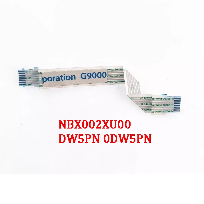 10pcs NEW Genuine Laptop Touchpad TP FFC Cable for Dell Chromebook 3110 3120 2-in-1 HDA10 NBX002XU00 DW5PN 0DW5PN