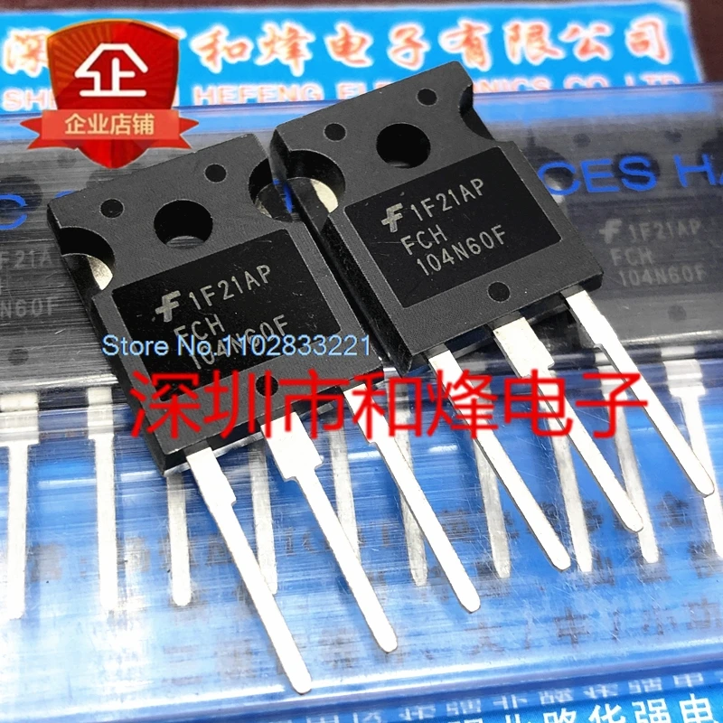 Fch104n60f To-247 600V 37a