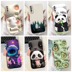 For Xiaomi Mi A3 Case MiA3 Shockproof Cover Cute Cartoon Panda Rabbit Soft Silicone Matte TPU Phone Case For Xiaomi Mi CC9e Capa