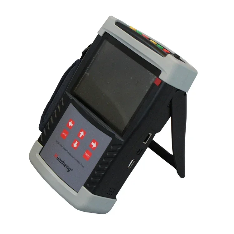 Huazheng Electric portable Handheld ttr meter 3 phase transformer turns ratio tester