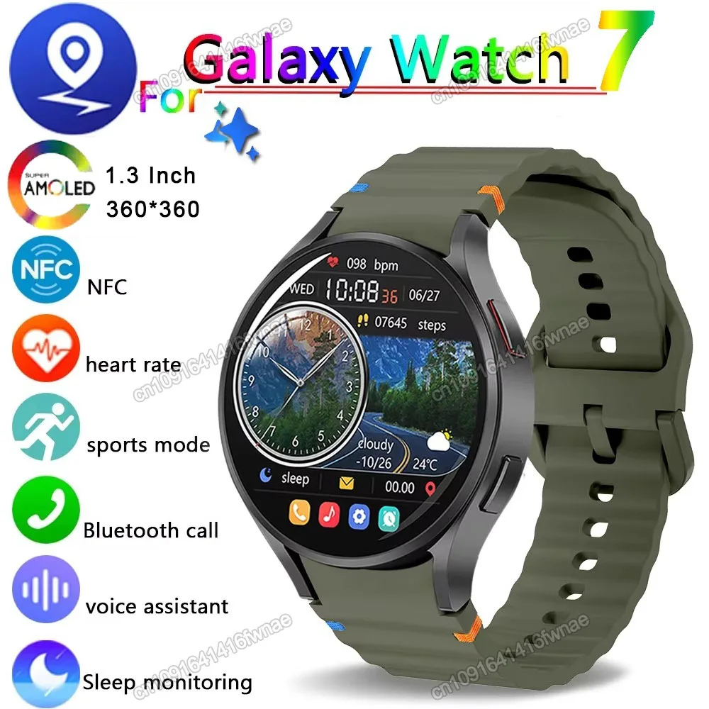 

Original For Samsung Galaxy Watch 7 mini Smart Watch Men Women HD AMOLED Voice Call NFC GPS Tracker Sports Watches Custom Dial