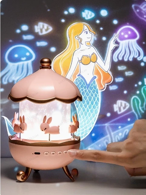 

Проектор звездного света, креативный романтический подарок, игрушка для девочек, детская музыкальная шкатулка, подарок на день рождения, ночник