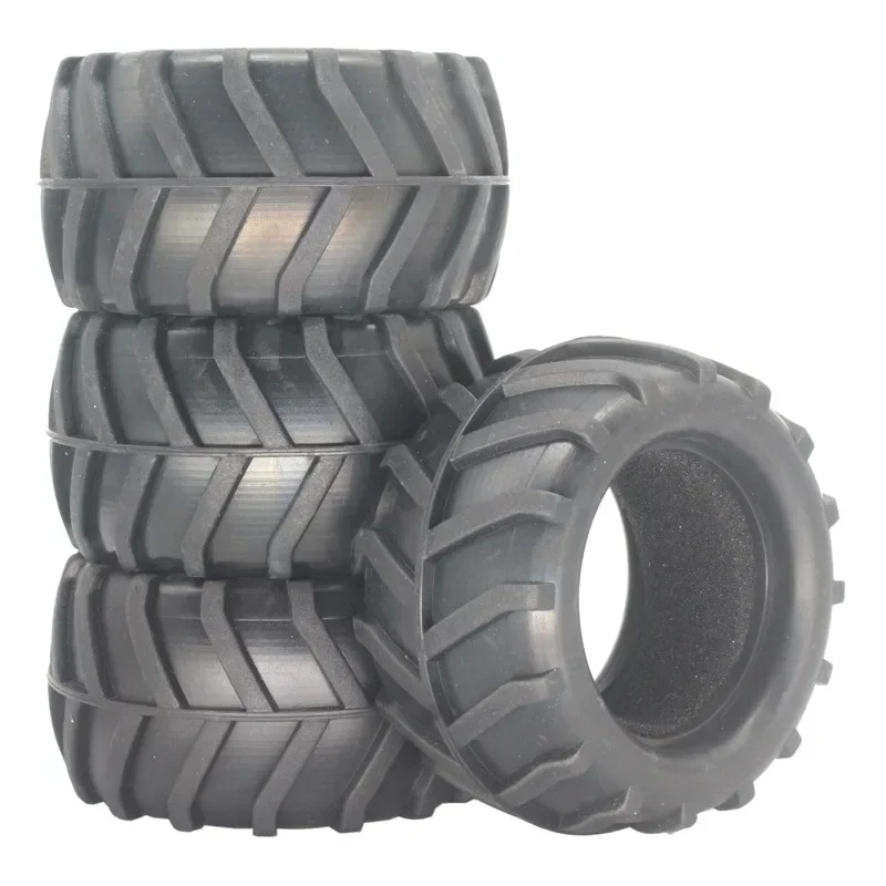 Remote Control Monster Truck 85mm Rubber Tire Tyres for HSP HPI WPL FS 1/16 RC Tires Tyres for ZD Racing Spare Parts