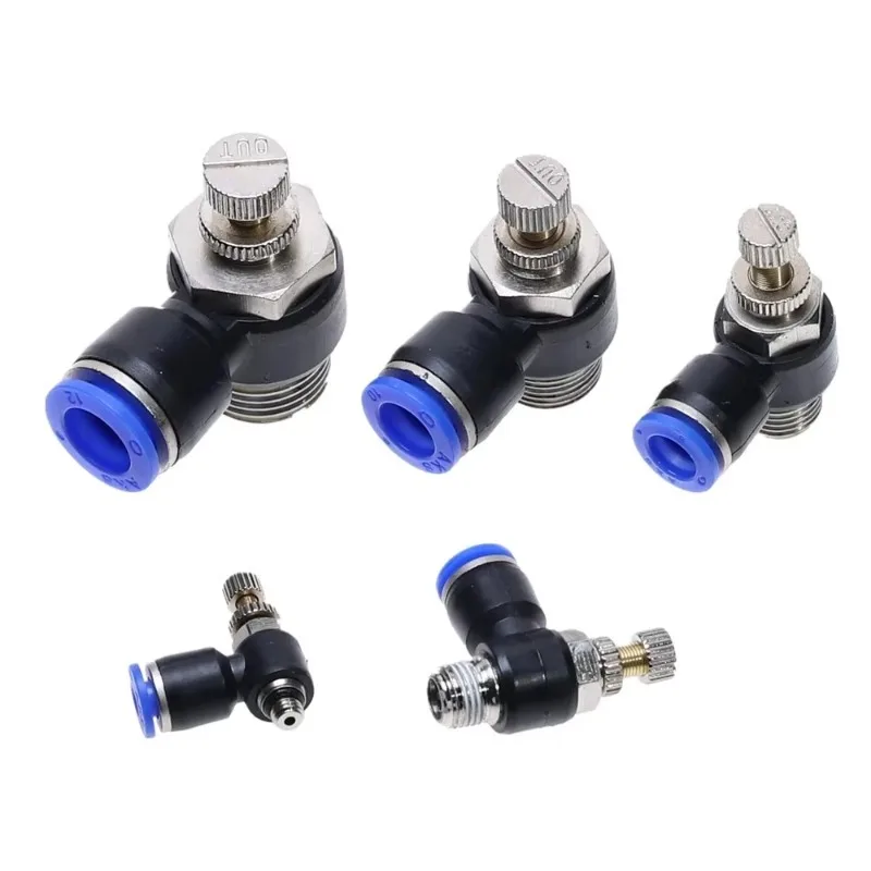 SL 4 6 8 10 12mm Quick Connect Pneumatic Connector M5 