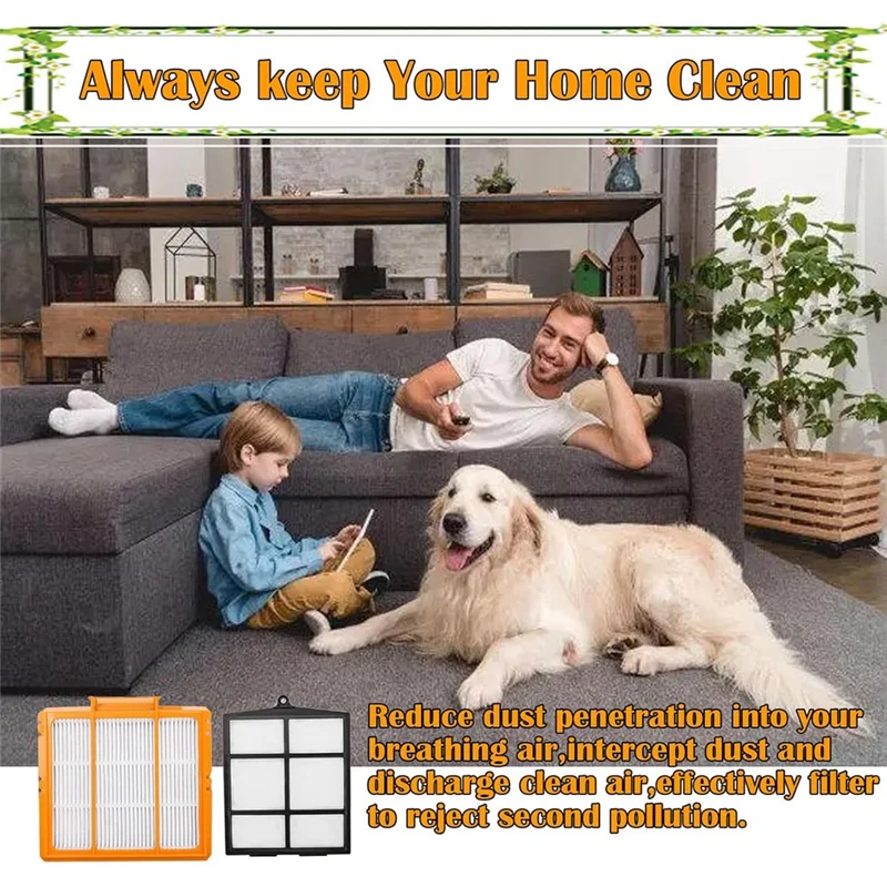 

ALIM-Hepa Filter Replacement For Shark AV2501AE, RV2502AE, AV2501S, AV2511AE, RV2610WA/RV2610WD Robot Vacuum Cleaner Filters