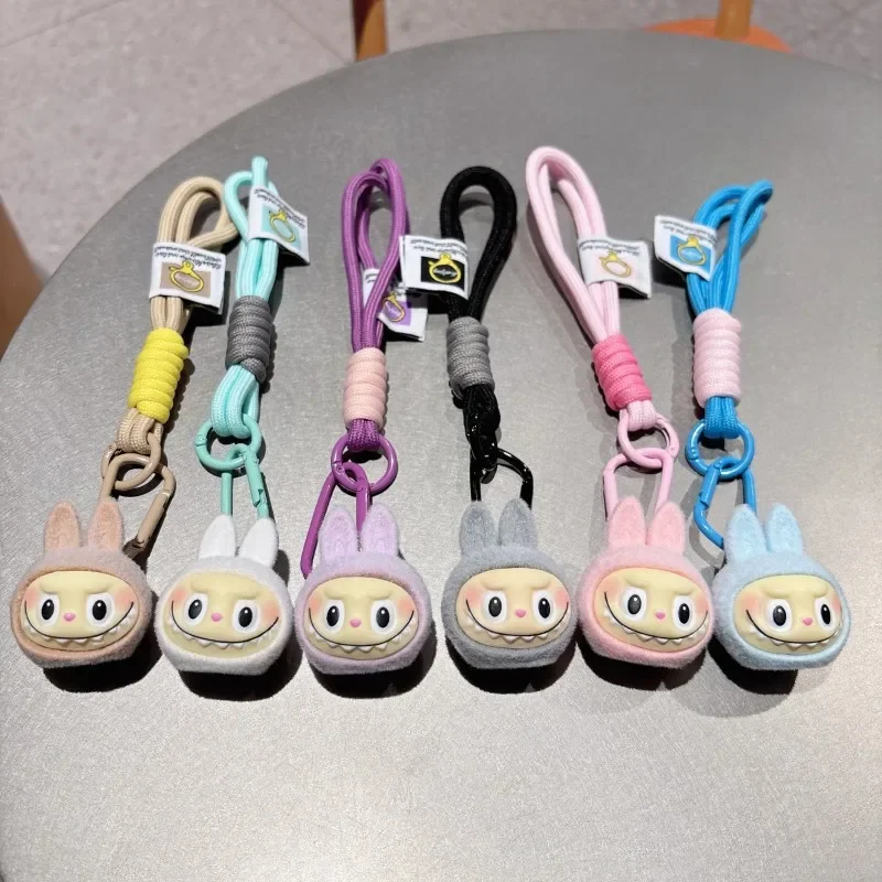 Hot Original Personalized Cartoon Anime Bulala Plant Resin Keychain Kawaii Cute Hand Rope Doll Pendant Decoration Birthday Gifts