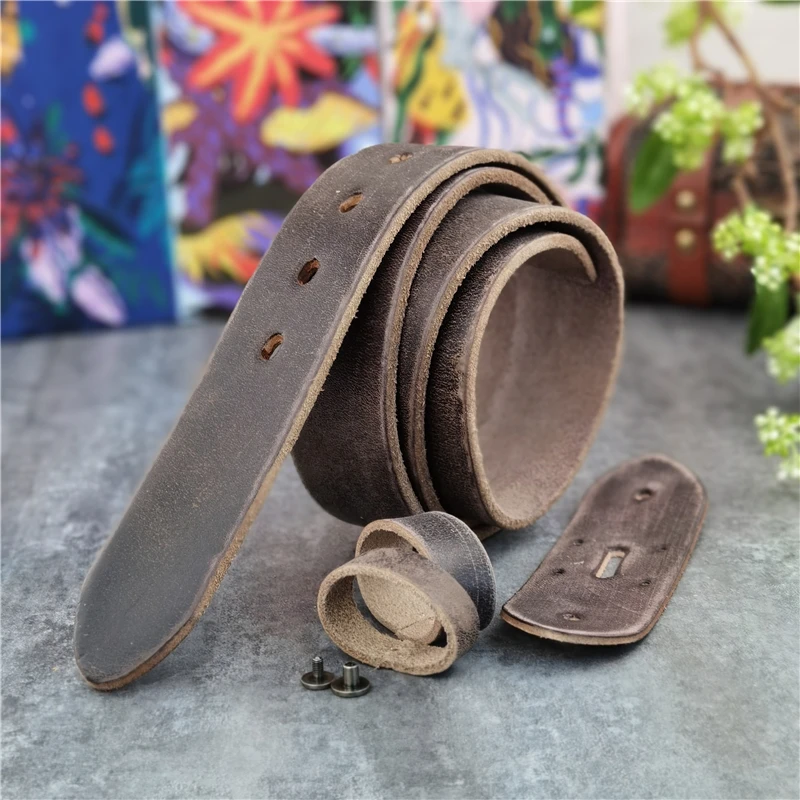 3,8 cm Top Geauine Ledergürtel ohne Schnalle Mann Gürtel Ceinture Homme Herren Ledergürtel ohne Schnallen für Männer 105-125cm sp05 – Detail 11