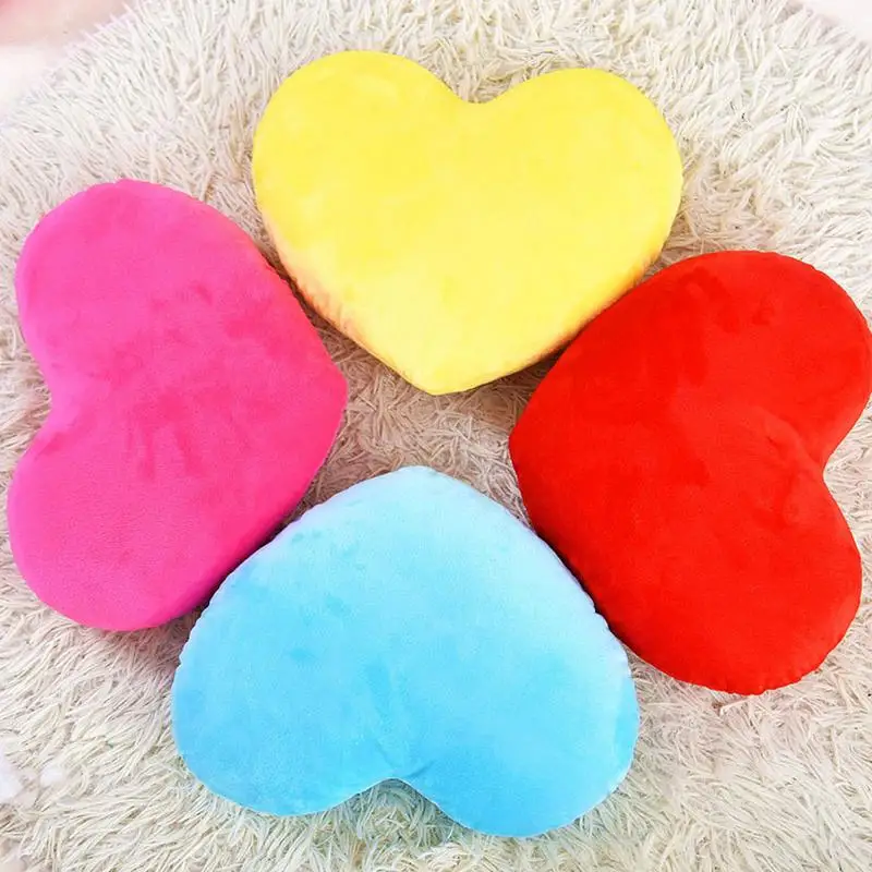 Soft Heart Shaped Pillow Heart Plush Toys Heart Pillow Stuffed Toys Cute Pillow Girl Throw Pillows Couch Cushion Heart Decor