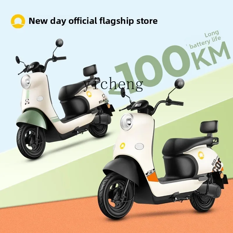 

TQH Electric Vehicle 60V Women's Adult Commuter Battery Car Turtle King Electric Moped