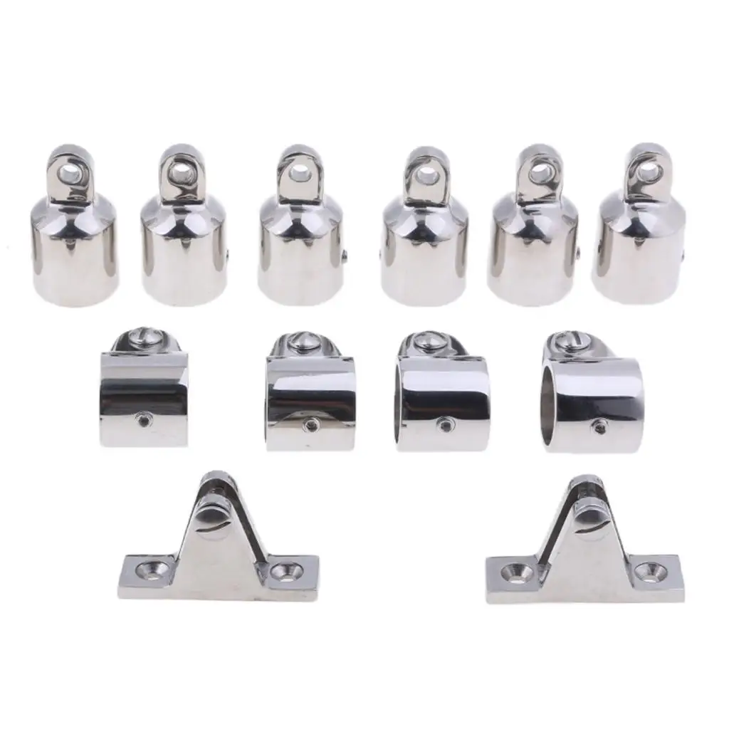 

12pcs 22mm Boat Fittings Boat Canopy Bimini Top to Mount Fasten