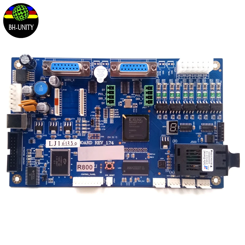 إصدار USB Hoson DX5 مجموعة لوحة رأس الطباعة Dx5 مجموعة نقل اللوحة الأمامية المزدوجة للطابعة المذيبة